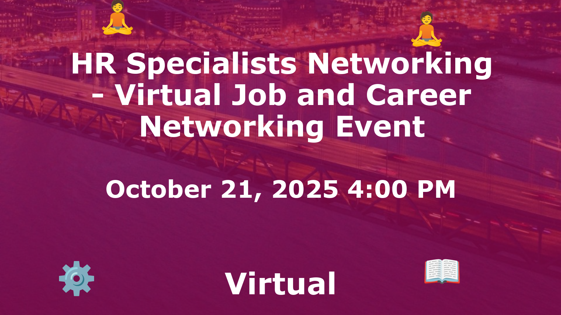 HR Specialists Networking - Virtual Job and Career Networking Event event image